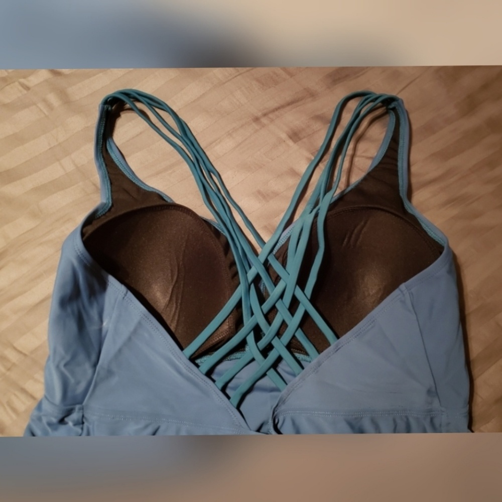 Blue Tankini Top